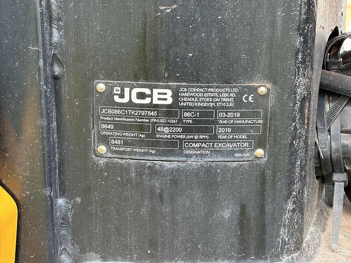 Used JCB 86C-1 2019