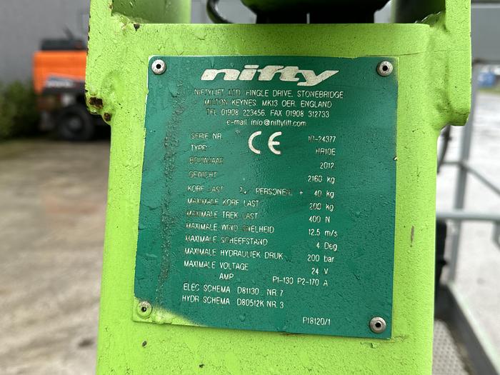 Used Nifty HR10DC 2012