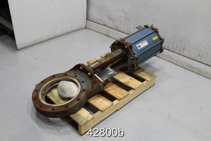 Used Dezurik 12" Air Operated Knife Gate Valve #42800
