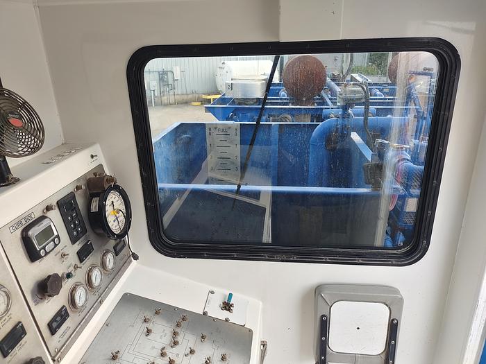 Used 2014 Cement Double Pump Trailer, BJ