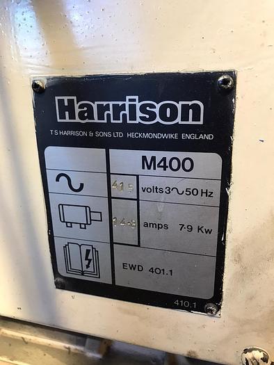 Used Harrison M400 Manual Centre Lathe