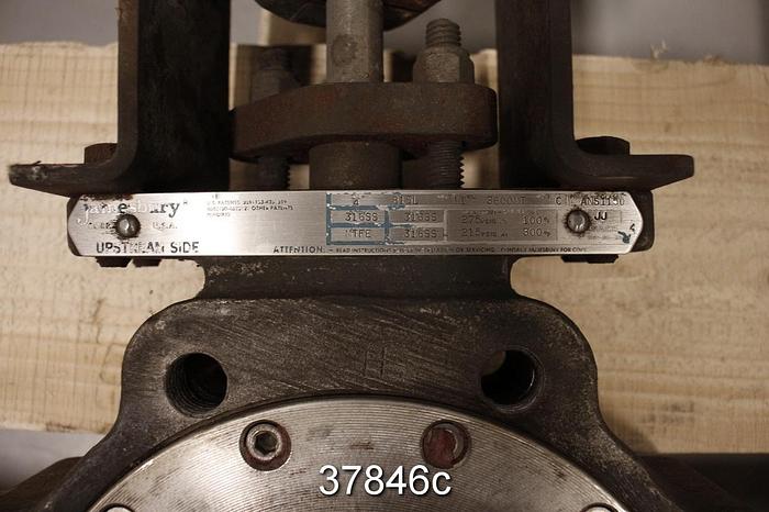 Used Neles Jamesbury 4" Hand Operated Butterfly Valve, 4 815L-11-3600MT #37846