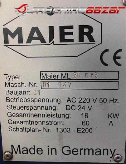 Used 2001 Maier ML20 DY2