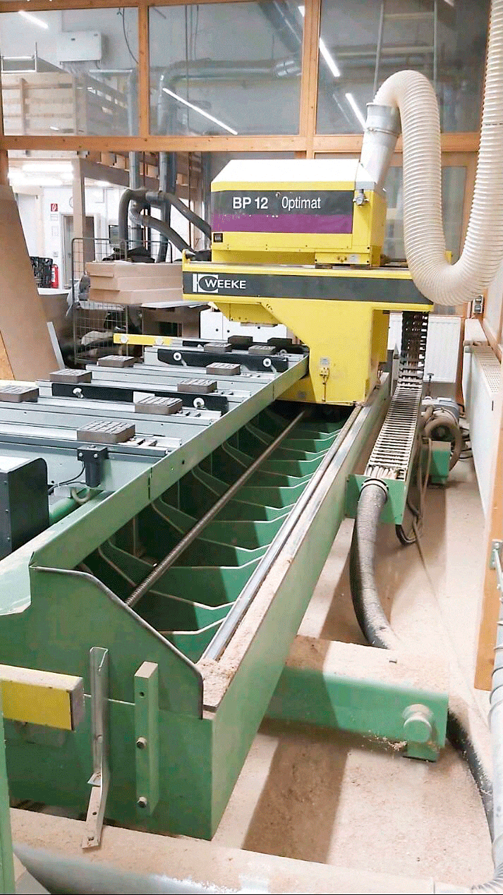 Used Weeke BP 12 Optimat - CNC Machining Centre - 1995