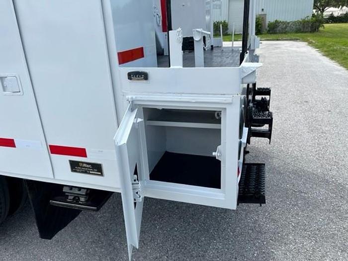 Used Altec AA755L 60ft Bucket Boom on 2007 Freightliner M2-106 Reg Cab Utility Truck - C28781