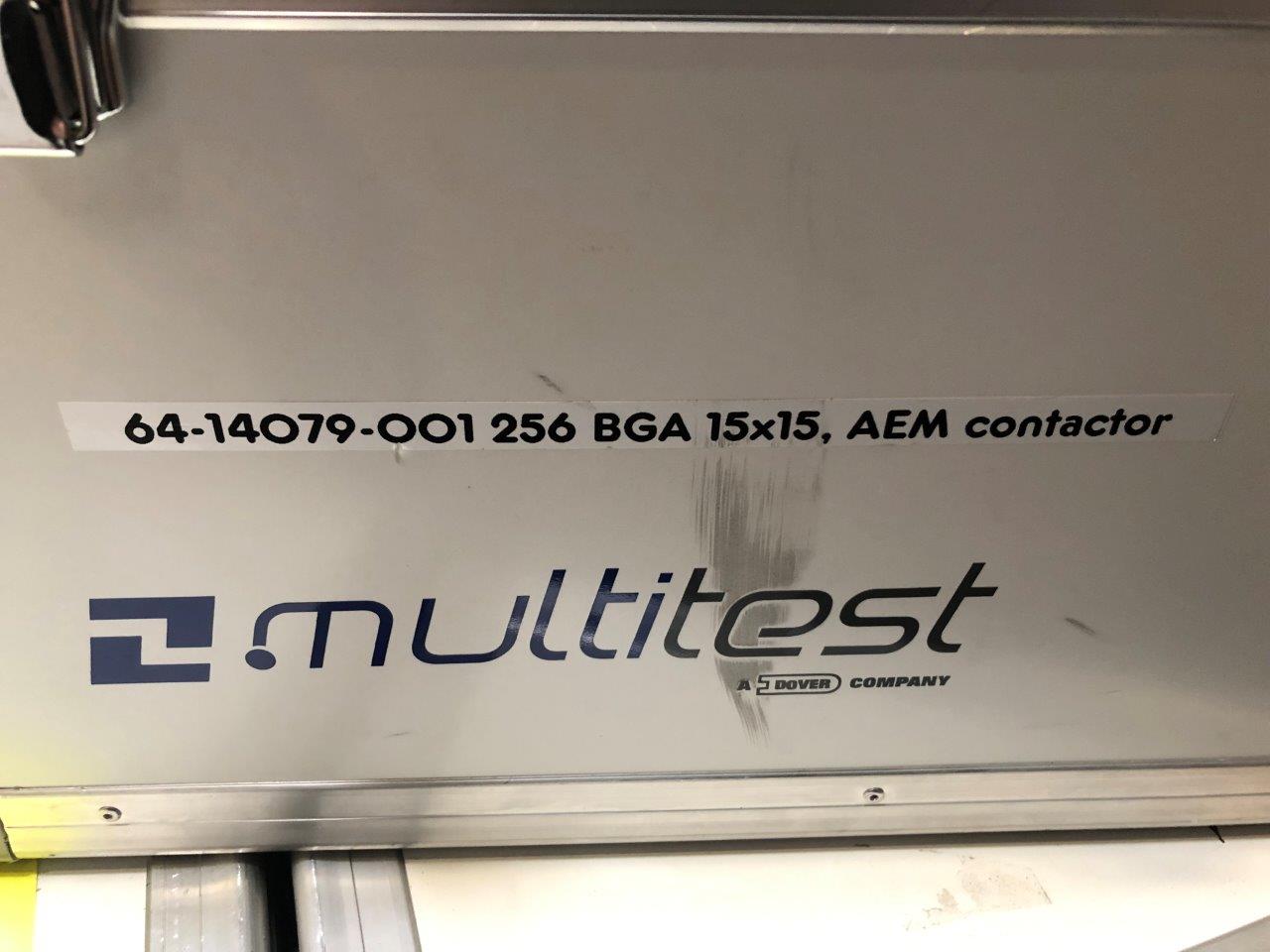 Used Multitest 256 BGA 15x15mm Test Handler Kit for MT9510