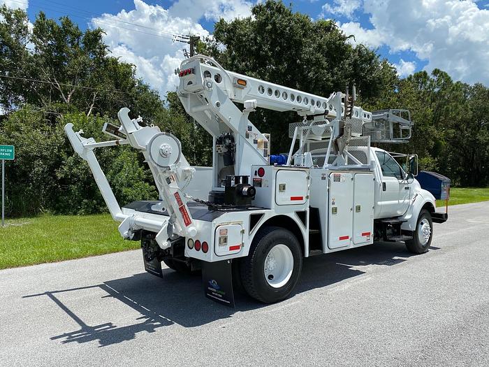 Used 2009 Ford F750 Altec AT40C 40ft Cable Placer - 62077