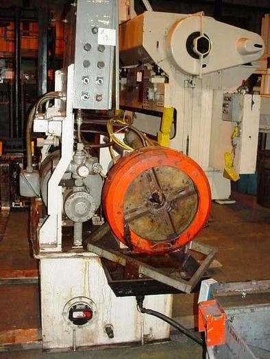 Used Resner Model I/O 3 Heavy Duty Hydraulic Tube End Former and Sizer