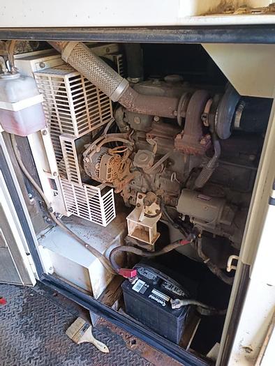 Used Multiquip DCA70SSIU Rental Style Ultra-Silent Series Diesel Generator 923 original hours