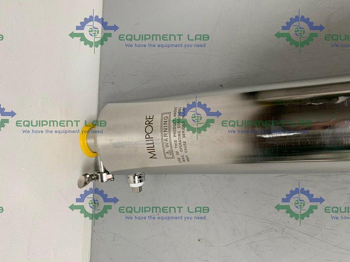 Used Millipore CES6098 30" Inline Stainless Steel Jacketed Filter Housing @ 150 PSI