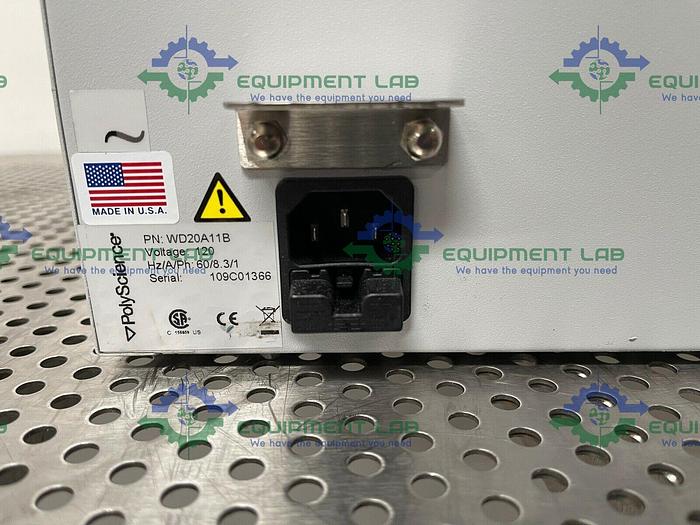 Used PolyScience WD20A11B 85C Water Bath 20 Liter 120V