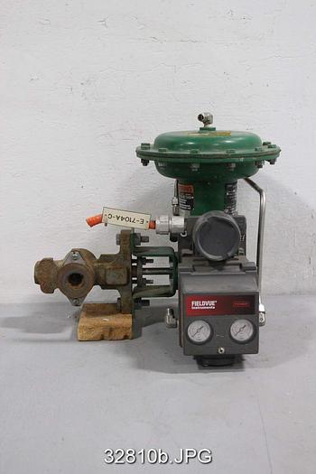 Used Fisher V200 1" Vee Ball Control Valve #32810