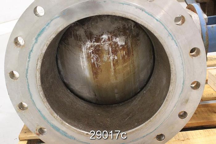 Used KTM 16" Control V-Ball Valve, CF8M Stainless Steel Body #29017