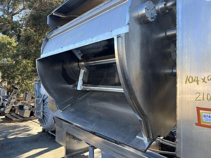Used Mixer, Dough, Triple Bar, Schaeffer, Medel HS-25, 2,500 Pounds #S744793