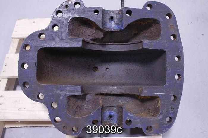 Used Goulds 3410 Split Case Pump, 8x10x11, 7 Vane Impeller, 11.5" Impeller Diameter #39039