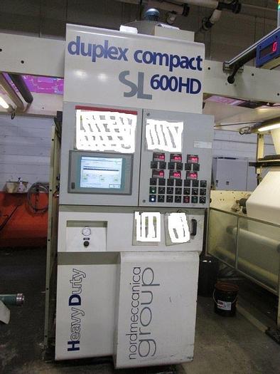 Used 59" NORDMECCANICA SOLVENTLESS COATER LAMINATOR 600 SL MODEL 1500; 50" TURRETS