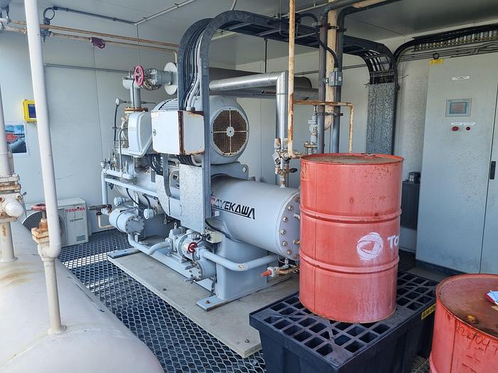 Used FRIGOSCANDIA GYROCOMPACT GCM76-10-29-10 EW CCR SPIRAL FREEZER