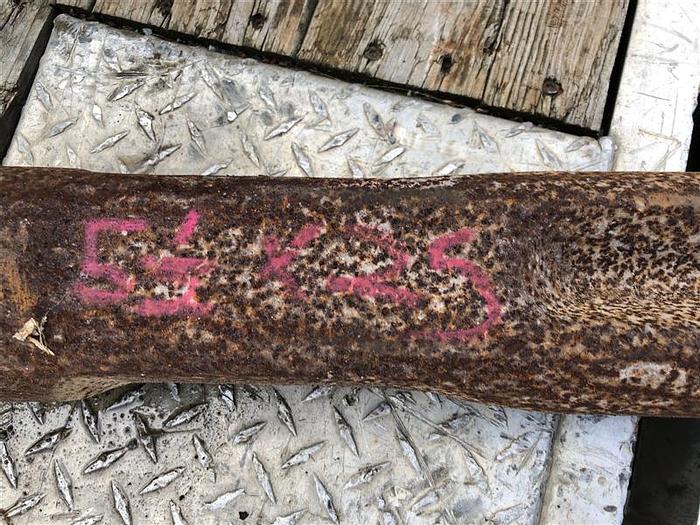 Used 5-1/2" X 25" Chisel Style Drill Bit 2.25x3.25 Thread for Cable Tool