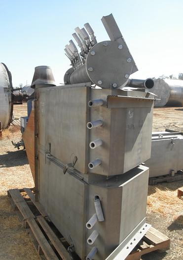 Used Screen, Parabolic, 24", 316 Stainless Steel, Twin, Andritz, Pressure #S739351