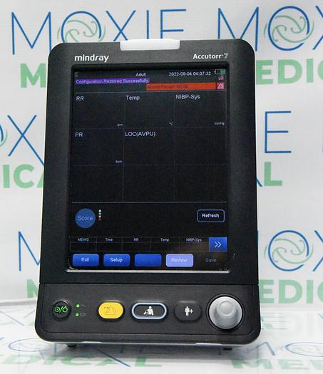 Used Mindray Accutorr 7 Masimo SpO2, SmarTemp, NIBP & Pulse Rate Monitor and Masimo LNCS SP02 Finger Pulse