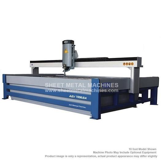 A&V WATERJET 8' x 4' Cutting Table AV0804