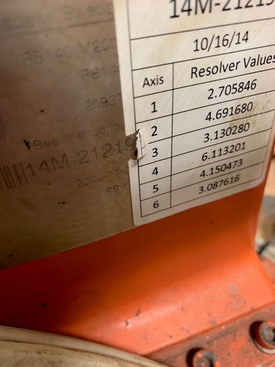 Used ABB IRB 140 6 AXIS CNC ROBOT WITH S4C CONTROLLER