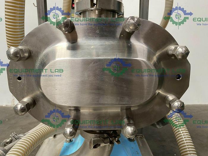 Used Tangential Flow Filtration SS Skid w/ Waukesha 130-U2C Pump & Pall Centrasette