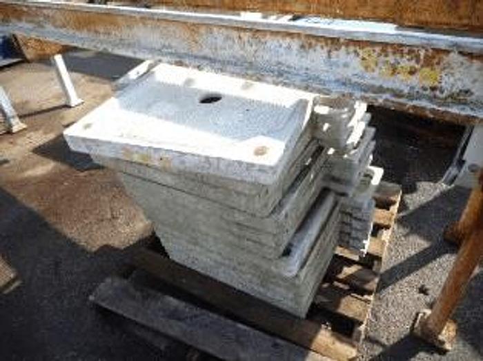 Used 12 CU. FT. SHRIVER/EIMCO FILTER PRESS – POLYPRO – 630 MM – AUTOMATIC CLOSURE