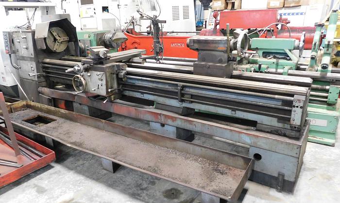 Used Polamco 24" x 120" Toolroom Lathe TUR-63