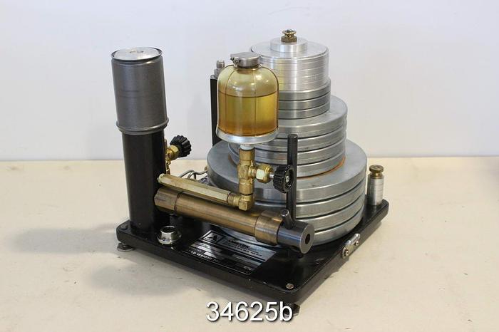 Used Ametek Hydra-Lite Hydraulic Deadweight Pressure Tester #34625