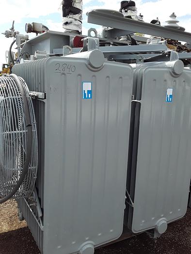 Siemens 5000 KVA 35kv/600v transformer, 6000A output
