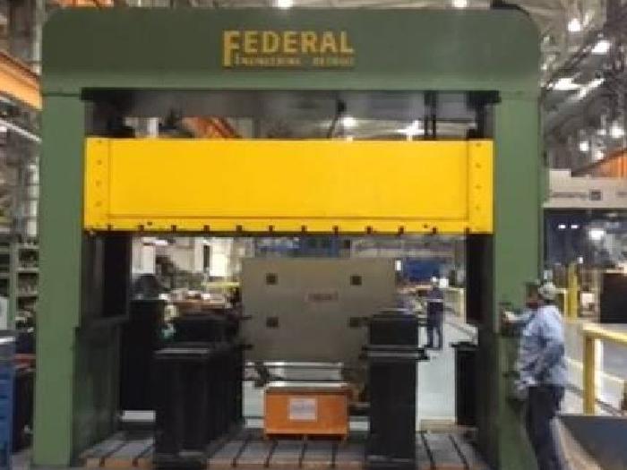 100 ton Federal Hydraulic Spotting Press