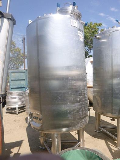 Used Reactor, 660 Gallon, 316L S/st, Jkt, 50 PSI, Precision F #S744224