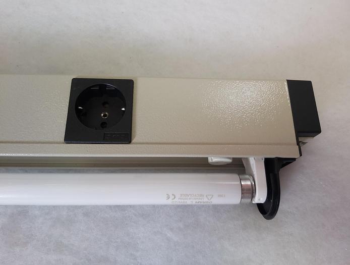 2 luces estándar para armario de control PS 4138.180 Rittal, 230V, 18W, nuevas