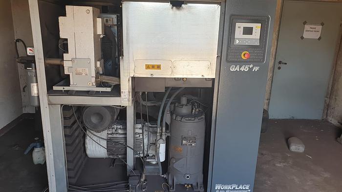 Używane Sprężarka śrubowa Atlas Copco GA45+ FF