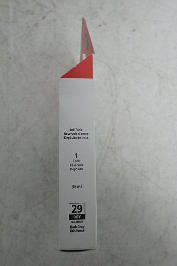 Used Canon PGI-29DGY Dark Gray Lucia Ink Cartridge for PIXMA PRO-1 Printer 13803130041