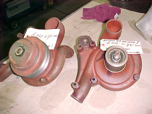 Used WATER PUMP MWM T(B)D 232 / 234