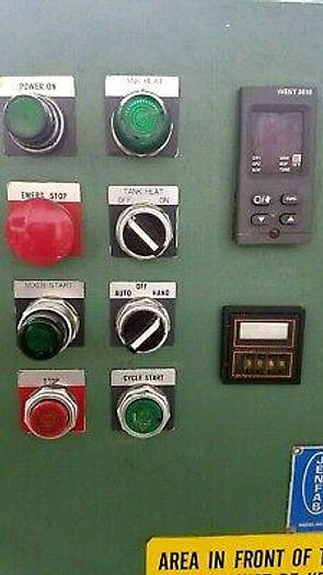 Used JENSEN Industrial Parts Washer Engines Molds Clean Heavy Parts with Lift