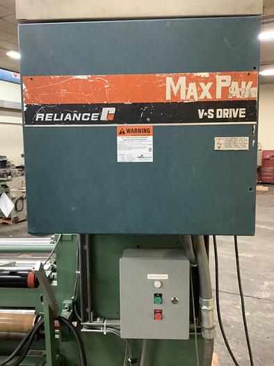 Used 42" WIDE ARROW DUPLEX SLITTER MODEL 325 WITH SCORE SLITTING - PENDING