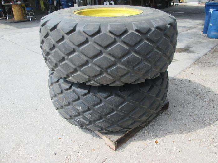 Used Goodyear 23.1-26 Turf Tires And Rims