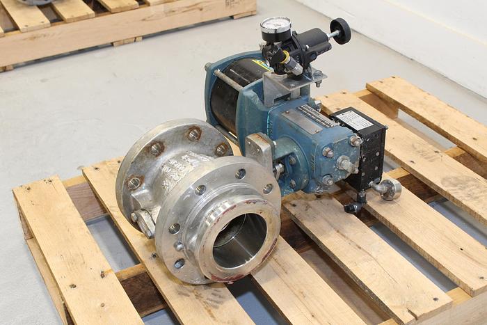Used DeZurik 4" Veeball Valve#43980