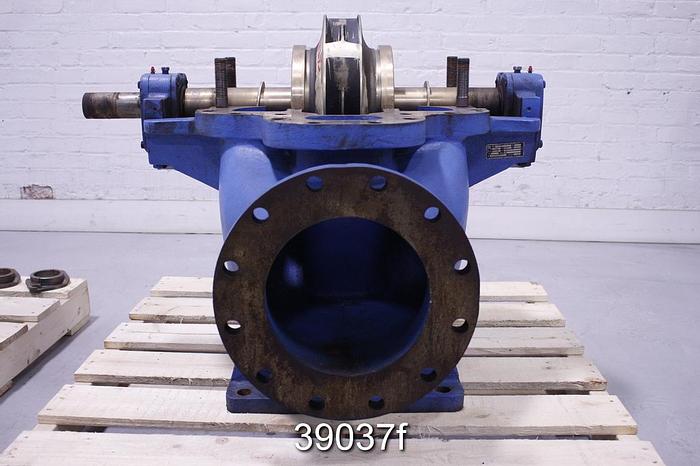 Unused Goulds 3410 Split Case Pump, 8x10x17, 5 Vane Impeller, 14.25 Impeller Diameter #39037