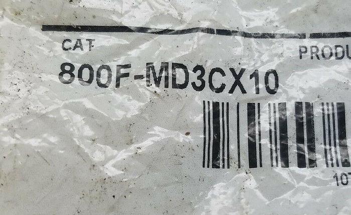 ALLEN BRADLEY 800F-MD3CX10 Series A