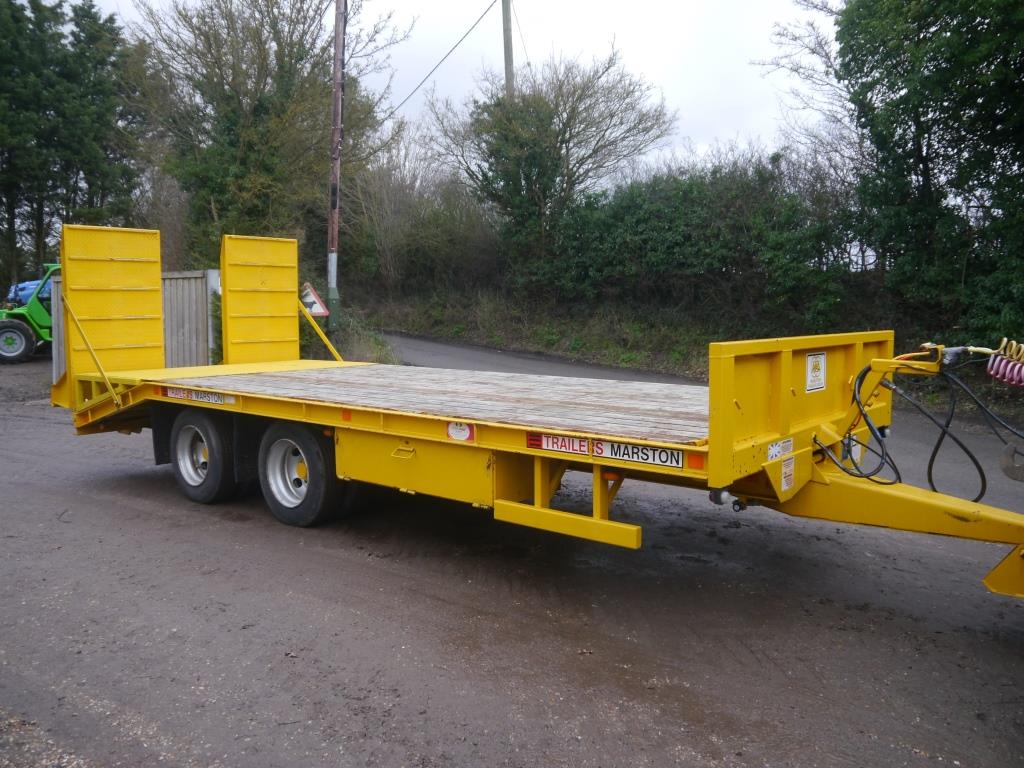 Used AS Marston MPT15FT Low Loader Trailer