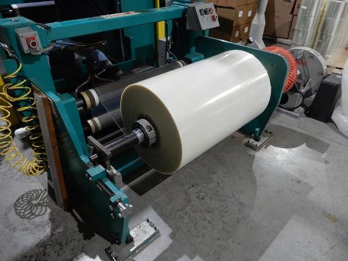 Used 30" WIDE DUSENBERY 635 DUPLEX SLITTER REWINDER 1" SLITS