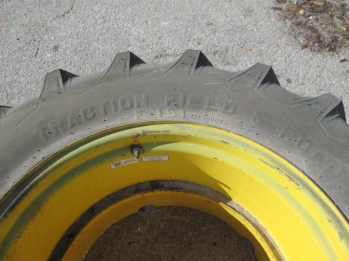 Used Firestone 16.9-30 Tractor Tires And Rims