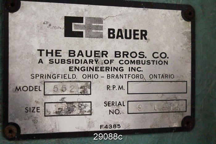 Used Sprout Bauer  Hydrasieve, 72" Wide With 0.020" Slots #29088