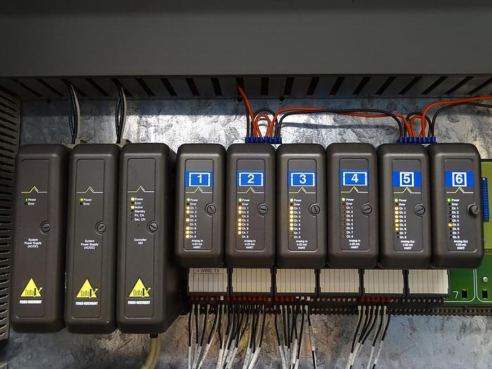 Used FISHER-ROSEMOUNT DELTA V POWER SUPPLY SYSTEM AND COMPONENTS
