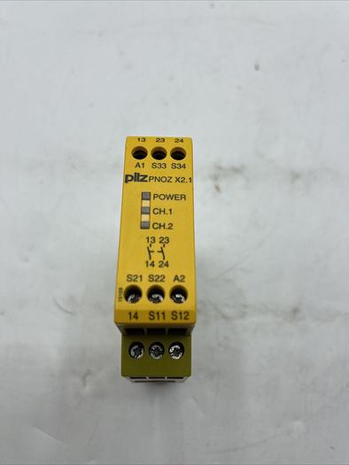 Used PILZ PNOZ X2.1 2S