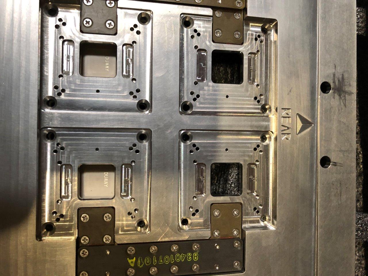 Used Delta Edge DE8000 7X7 BGA Test Handler Change Kit